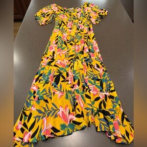 Label of Love Floral Maxi Dress Sz: L